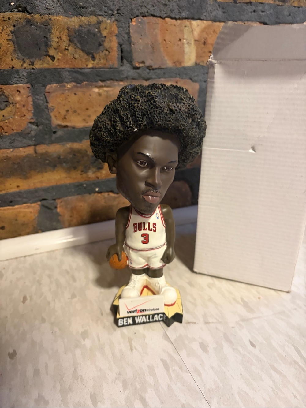 Chicago Bulls Ben Wallace Bobblehead New